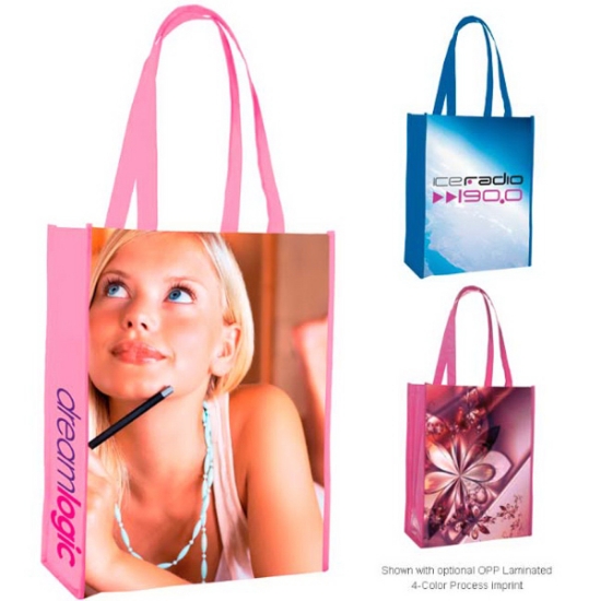 Picture of Laminated Non-Woven Portrait Tote