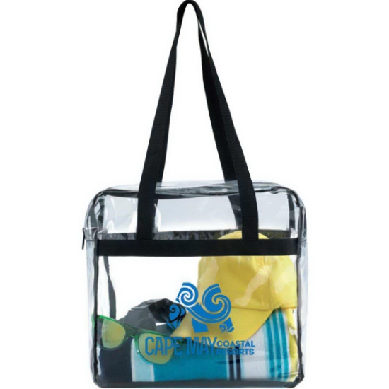 Picture of Clear Zippered Tote