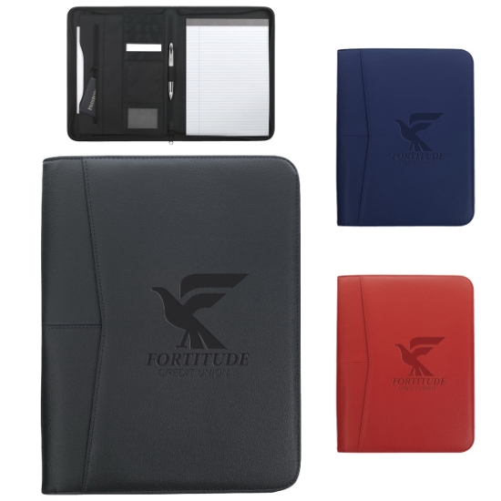 Picture of Arrow Zippered Padfolio