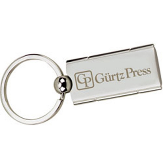 Picture of Satin Rectangle Swivel Keyholder