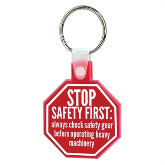 Picture of Soft Stop Sign Keytags