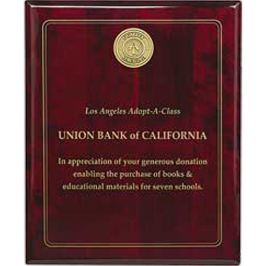 Picture of Rosewood Plaque - 8" x 10"