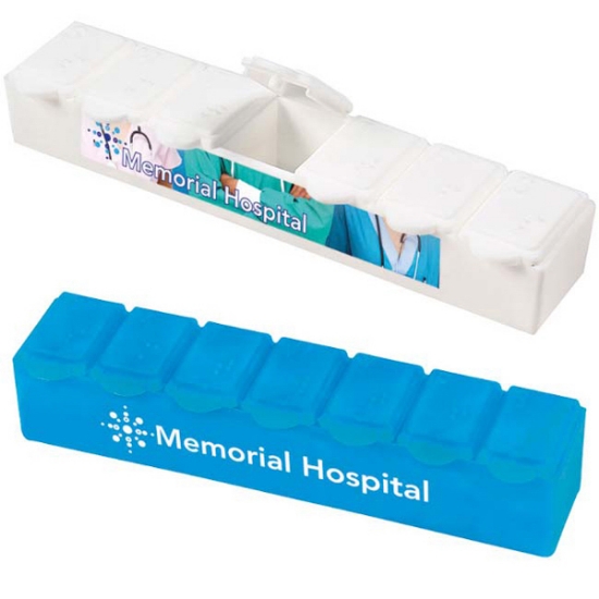 Picture of Jumbo 7-Day Strip Pill Box