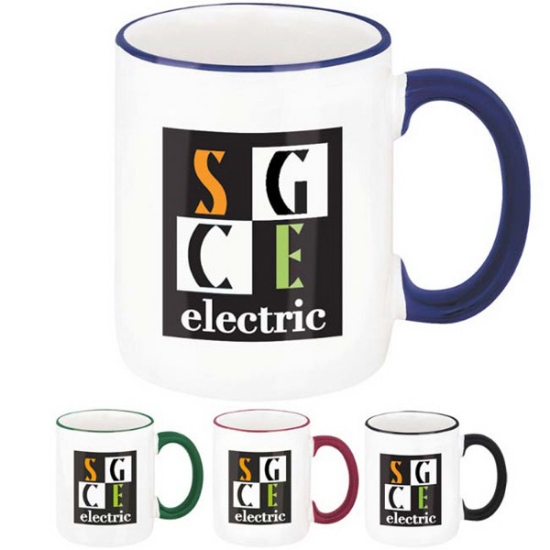 Picture of Two-Tone Mug - 12 oz