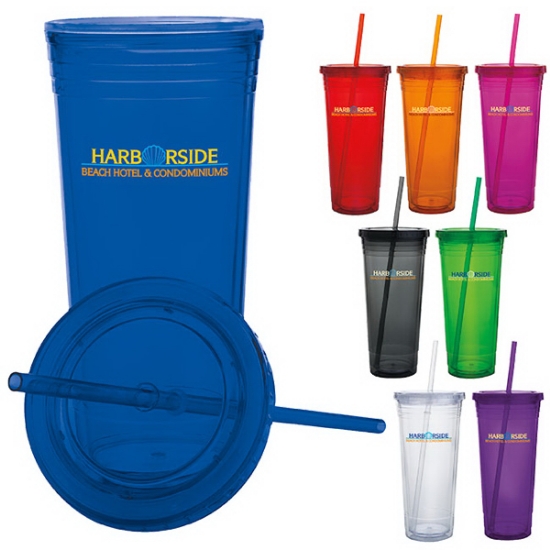 Picture of Double Wall Acrylic Tumbler - 24 oz