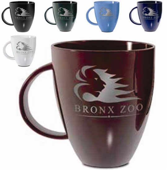 Picture of 18 Oz Glossy Lustre Bistro Mugs