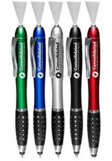 Picture of Gripper Stylus Pens w/ LED Light