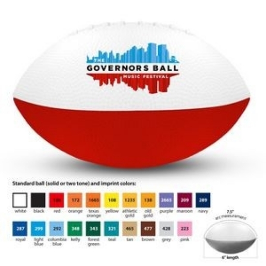 Picture of 6" Mini Nerf Foam Footballs