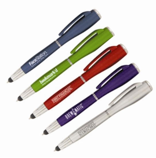 Picture of Nova Metallic LED Light Pen w/ Stylus
