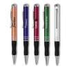 Aluminum Twist Action Ballpoint Pen w/Grip Assorted
